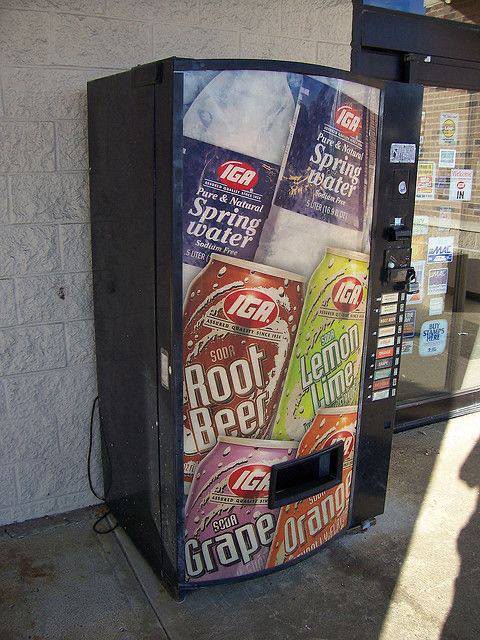 IGA Multi-Flavour Drinks Machine vending machine for sale UK