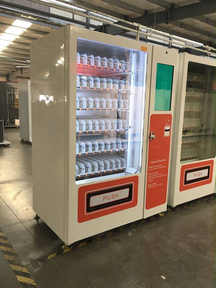 Dual Vending Station — Orange/White vending machine for sale UK
