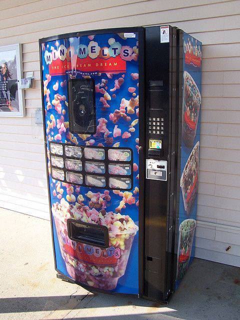 Mini Melts Ice Cream Machine vending machine for sale UK
