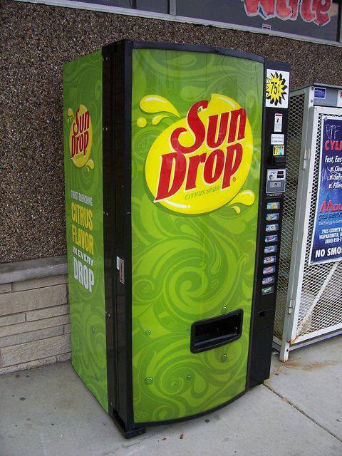 Sun Drop Citrus Drinks Machine vending machine for sale UK
