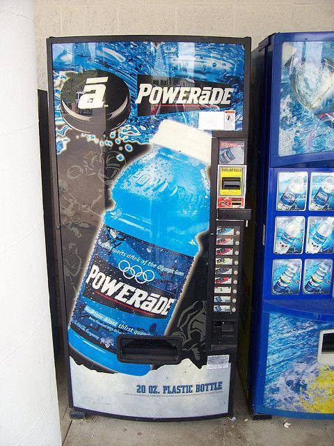 Powerade Sports Drink Machine vending machine for sale UK