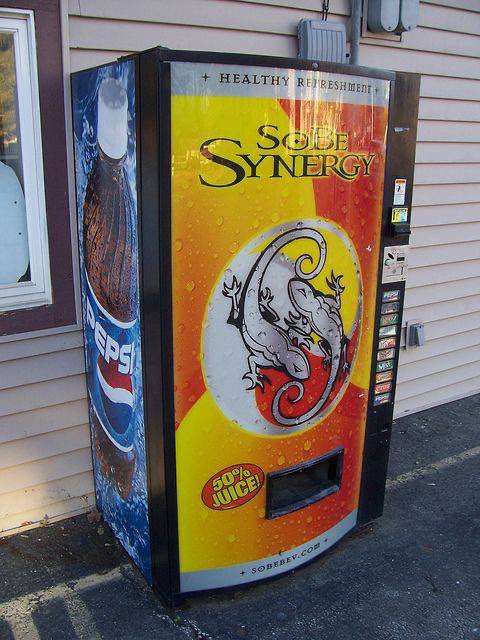 SoBe Synergy Health Drinks Machine vending machine for sale UK
