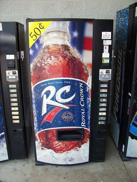 RC Cola Machine — Flag Edition vending machine for sale UK