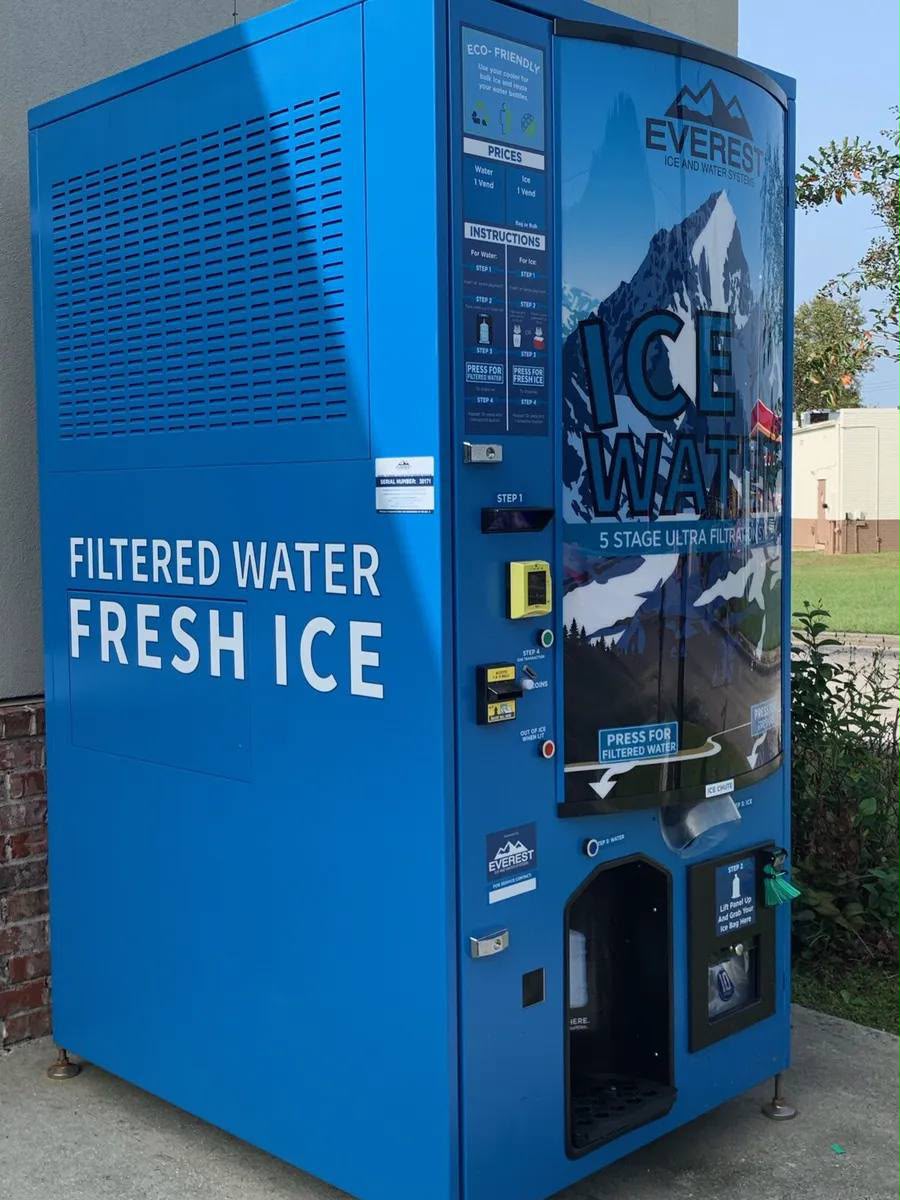 Everest Ice & Water Machine vending machine for sale UK