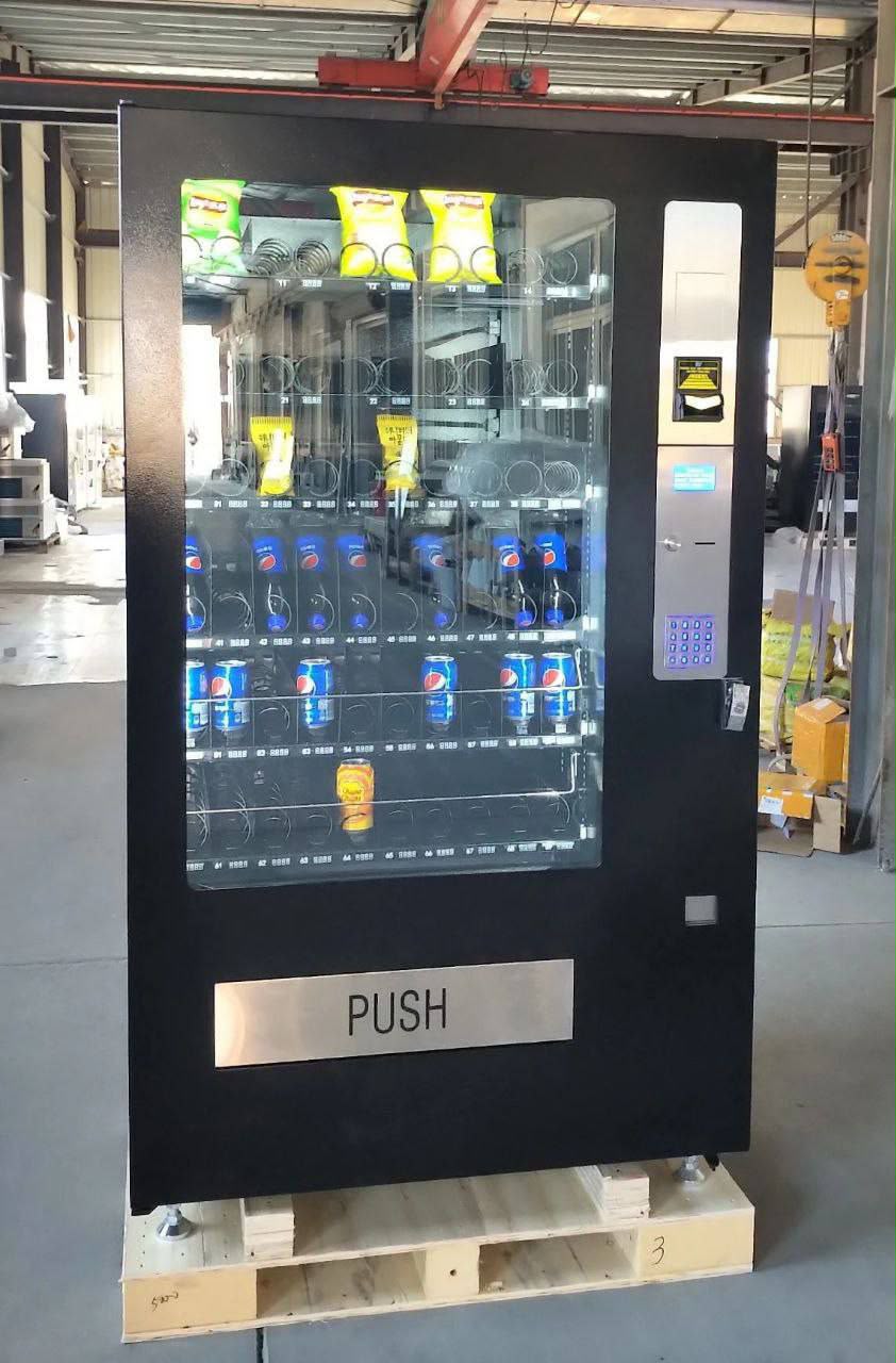 Black Combo Machine — Snacks & Drinks vending machine for sale UK
