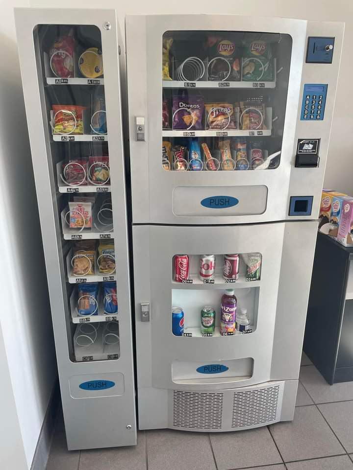 Compact Snack & Drink Machine — Slim vending machine for sale UK