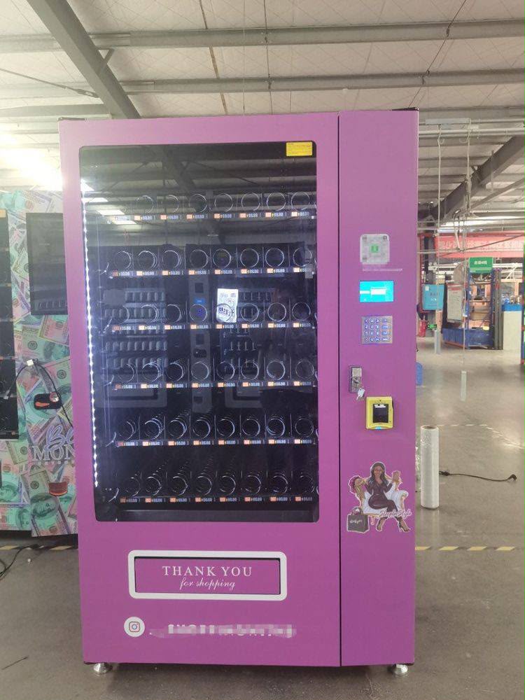 Custom Beauty Machine — Pink LED vending machine for sale UK