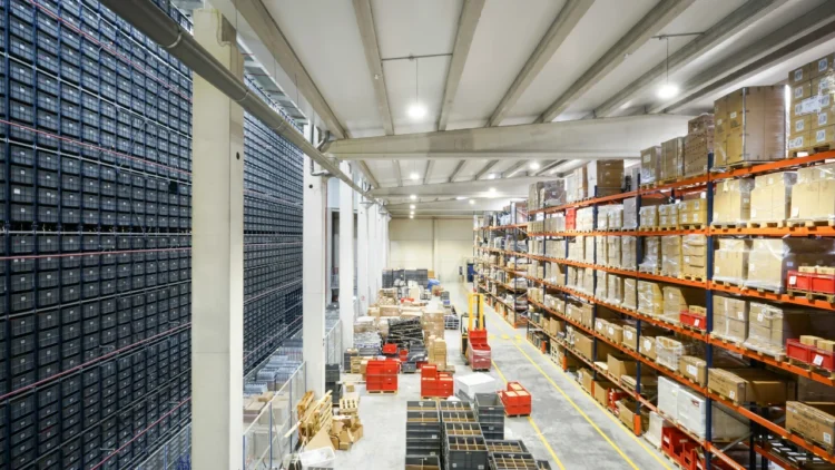 Vending machines for warehouses in a UK distribution centre break area