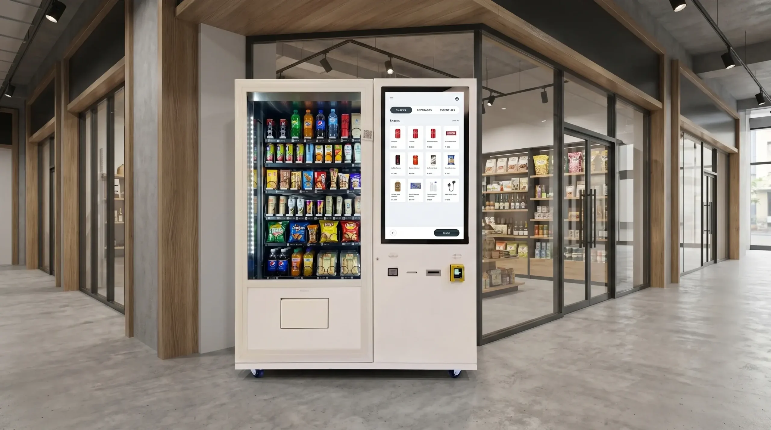 Cheap vending machines under £1,000 including snack and cold drinks machines
