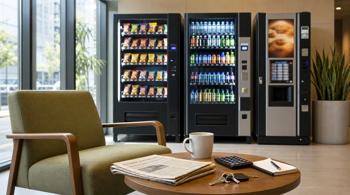Vending business for sale with machines placed across several UK sites